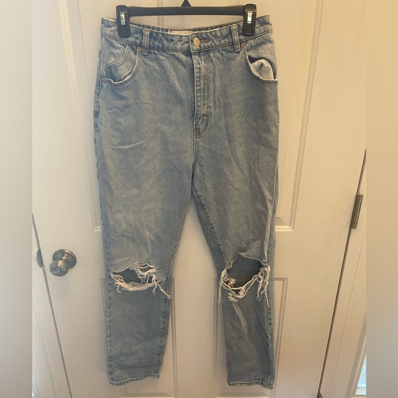 EUC Rolla’s Elle Super High-Rise Jeans Blue Denim Size 30 - Picture 1 of 12